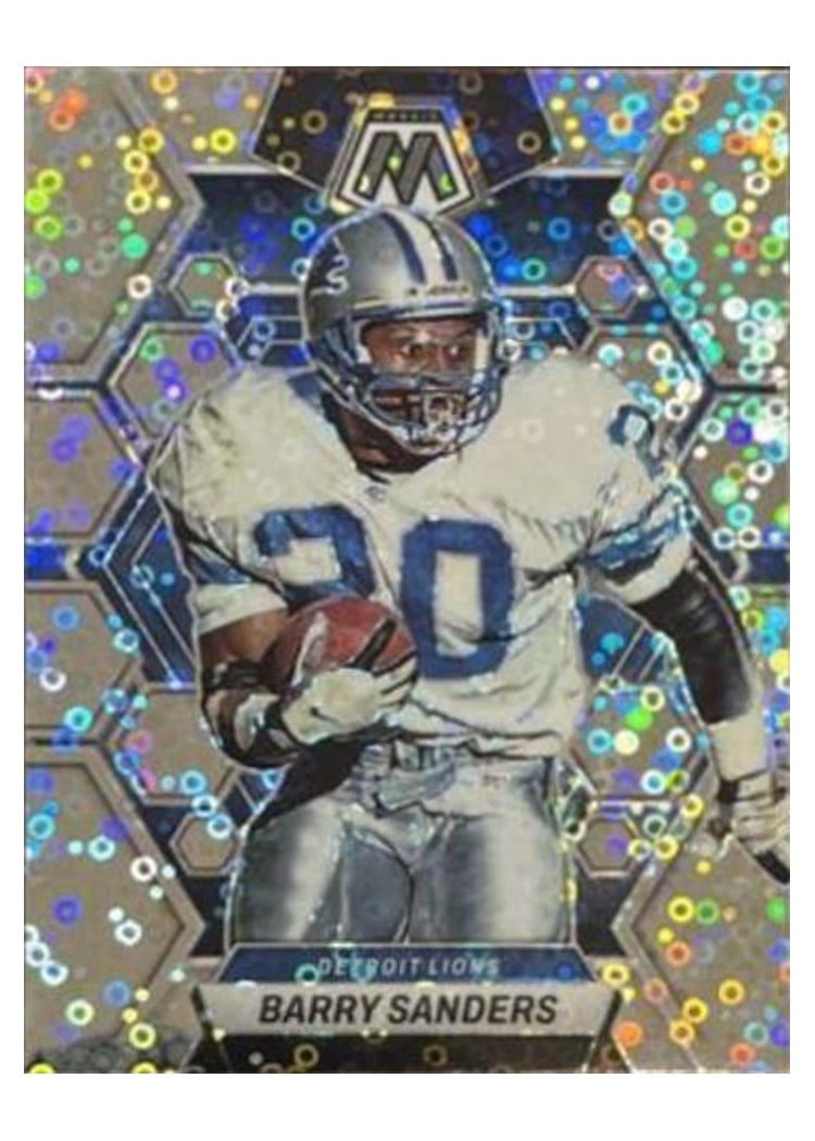 2023 Panini Mosaic Base Set Barry Sanders #190 card