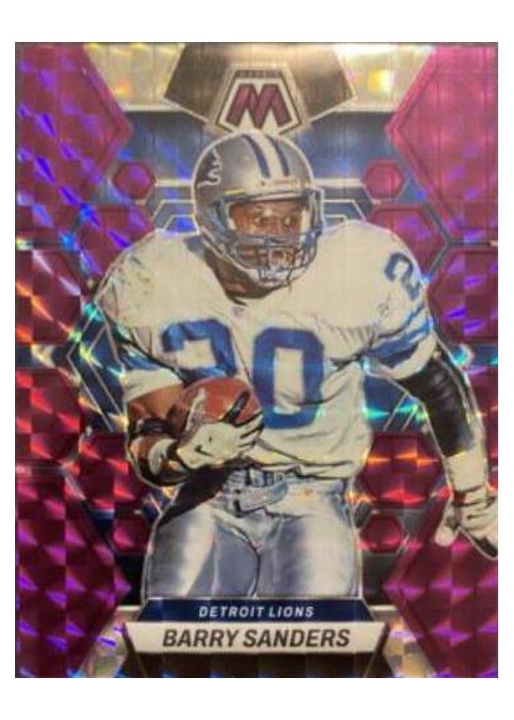 2023 Panini Mosaic Base Set Barry Sanders #190 card
