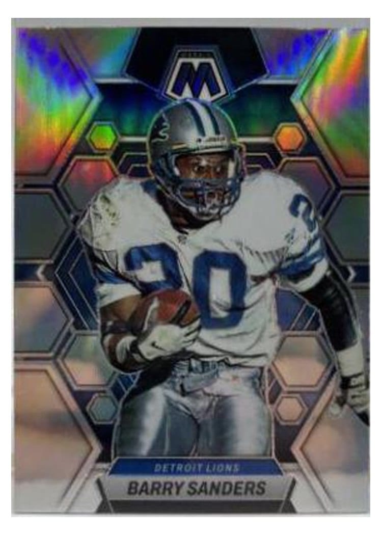 2023 Panini Mosaic Base Set Barry Sanders #190 card