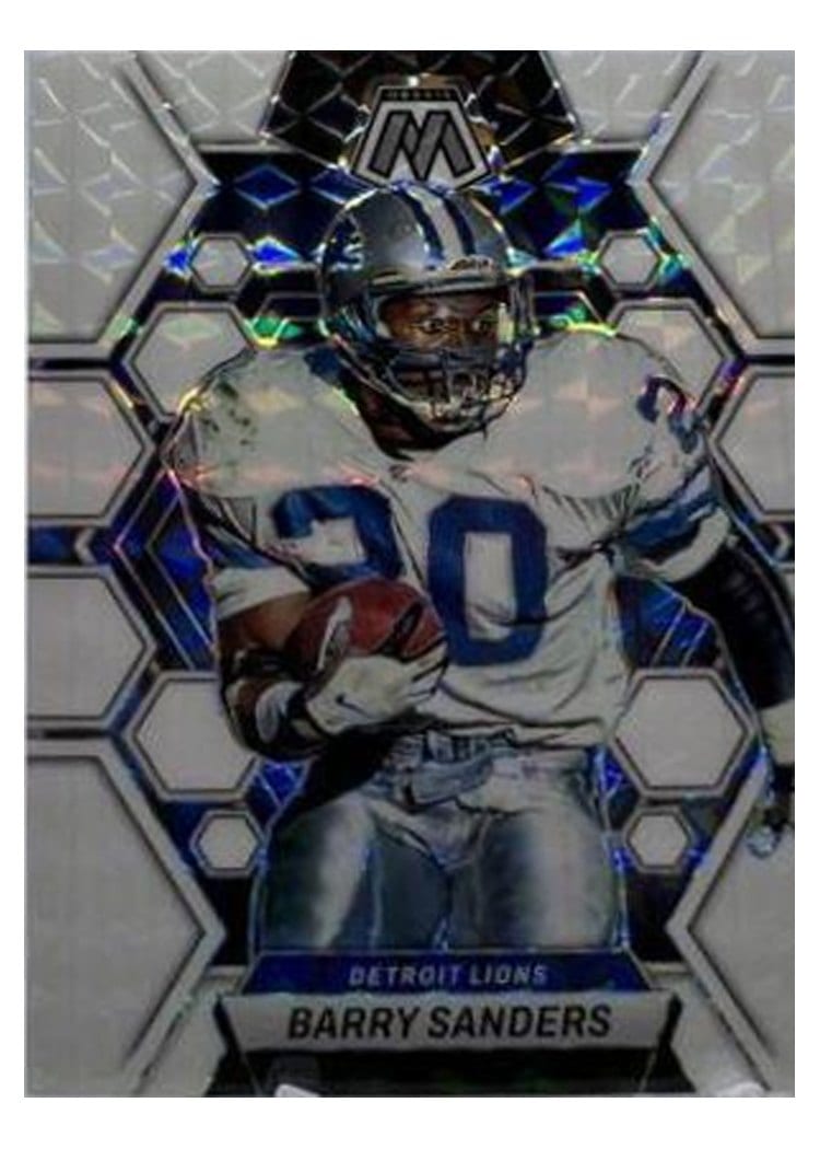 2023 Panini Mosaic Base Set Barry Sanders #190 card