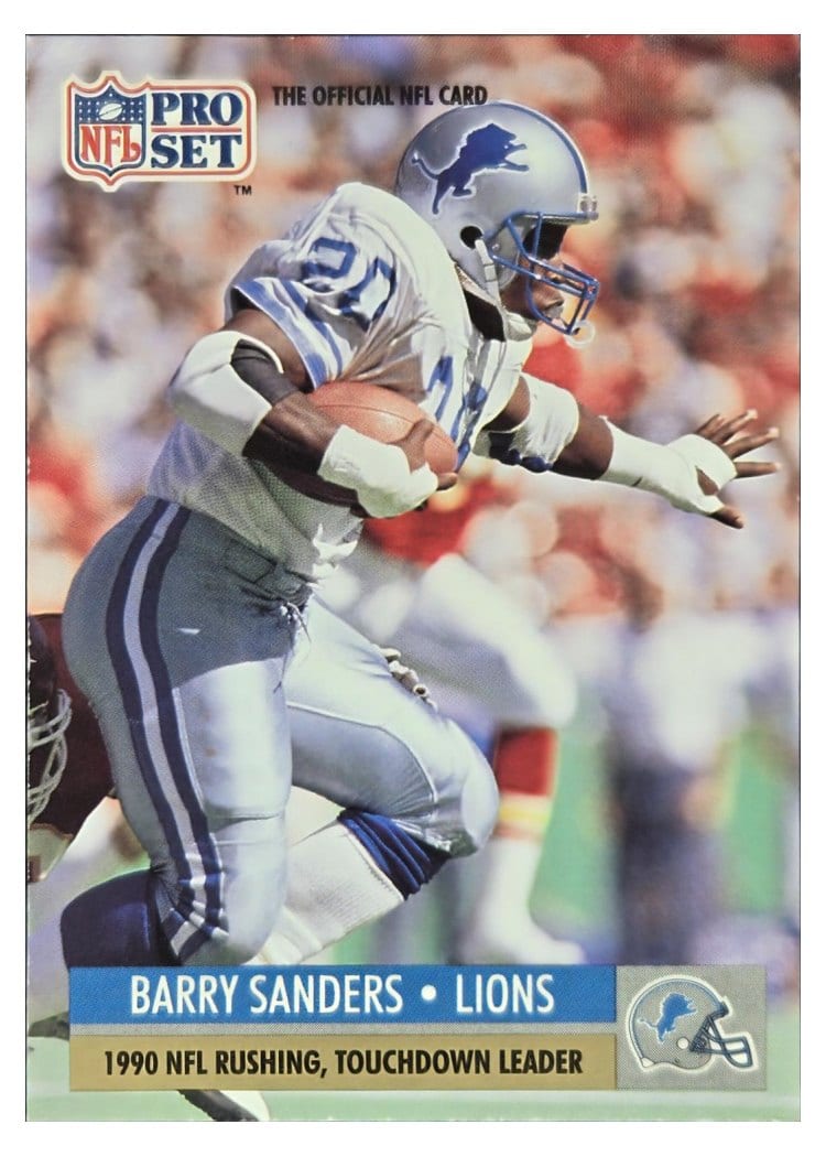 2024 Panini Flawless All-Pro Ink Barry Sanders #10 card