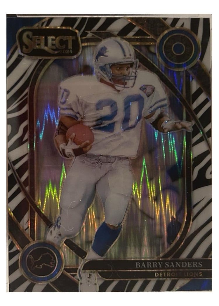 2024 Panini Select Base Set Barry Sanders #208 card