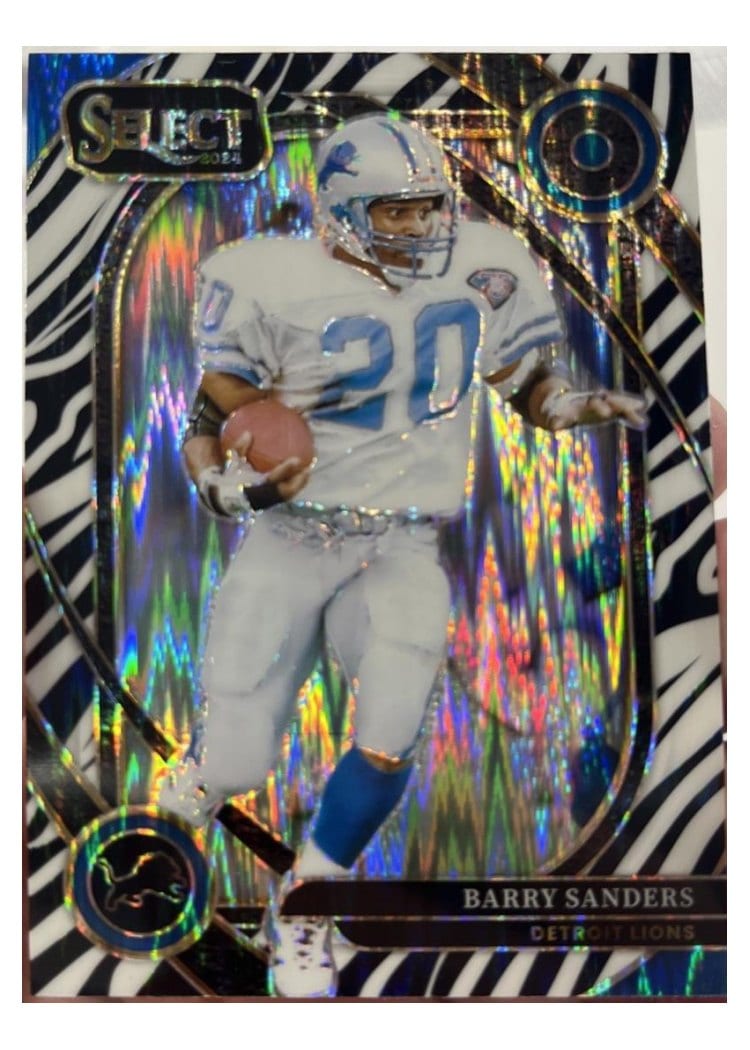 2024 Panini Select Base Set Barry Sanders #208 card