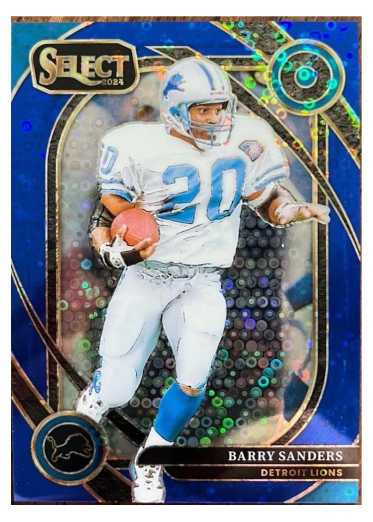2024 Panini Select Base Set Barry Sanders #208 card