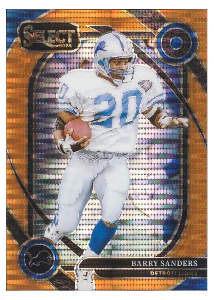2024 Panini Select Base Set Barry Sanders #208 card