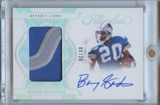 2025 Panini Flawless Patch Autographs Barry Sanders #10