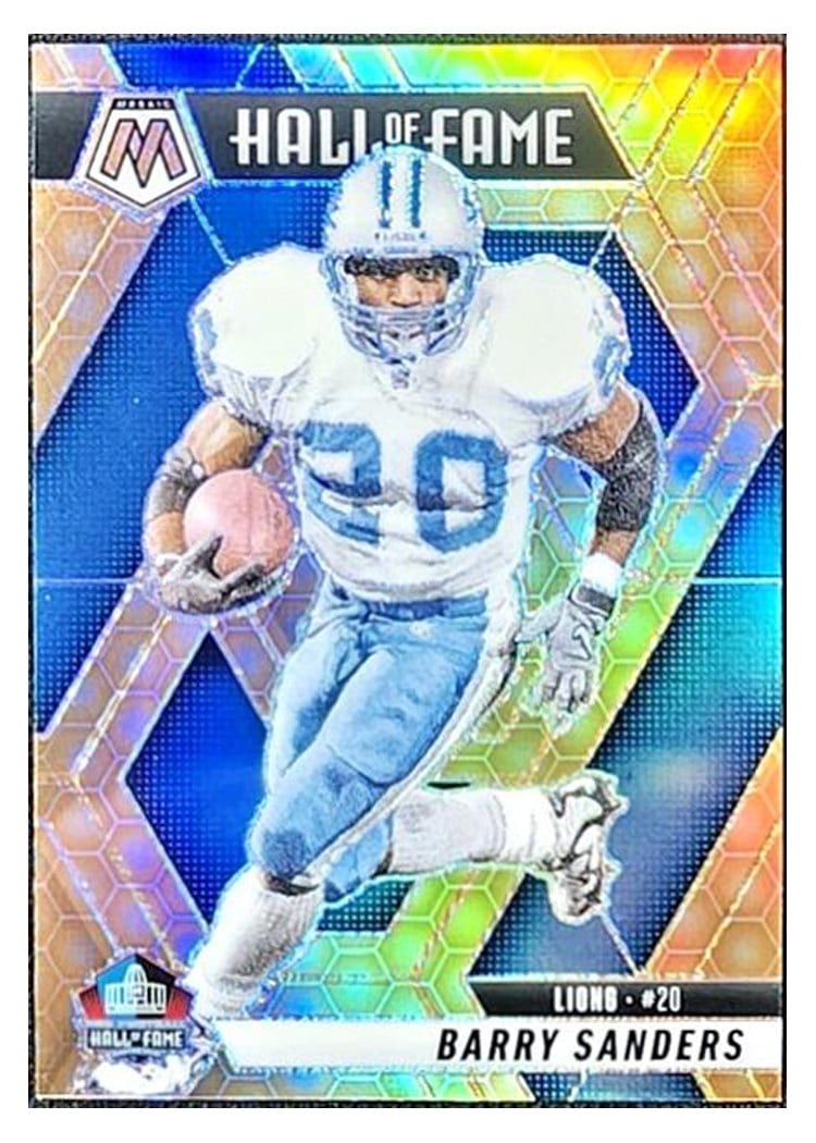 2025 Panini Mosaic Base Set Barry Sanders #291 card