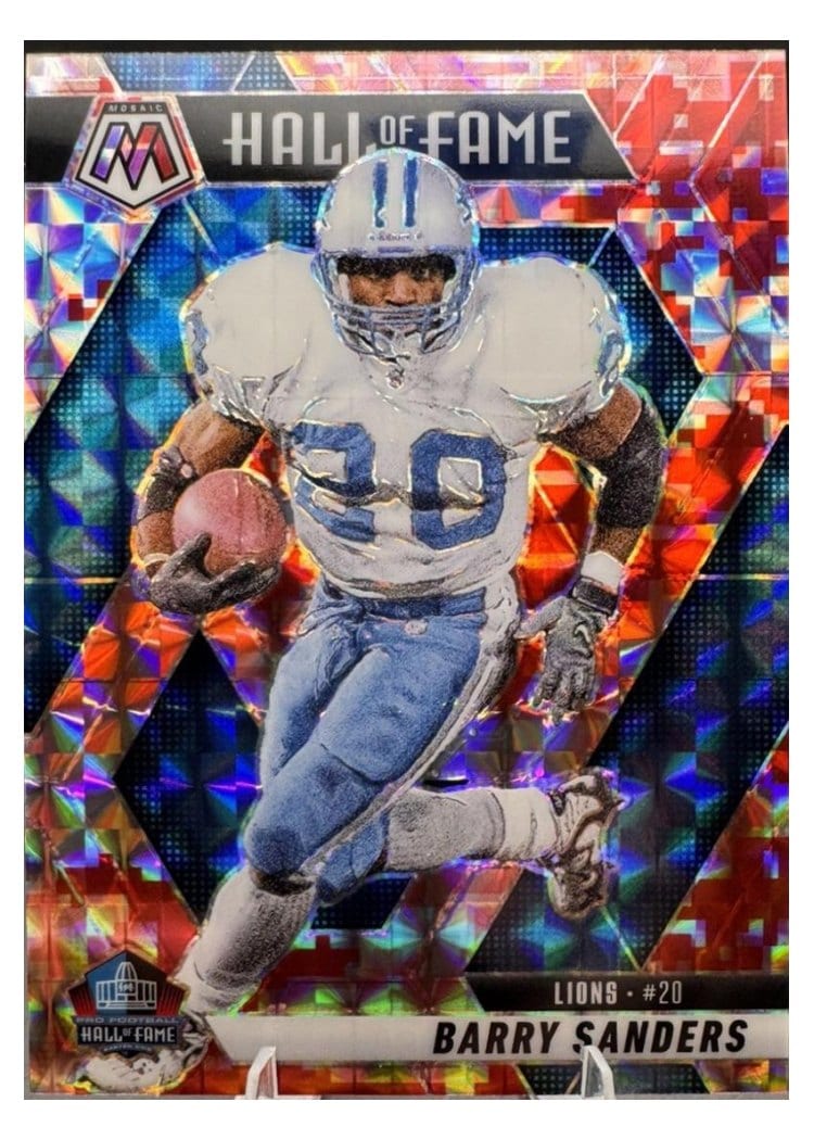 2025 Panini Mosaic Base Set Barry Sanders #291 card