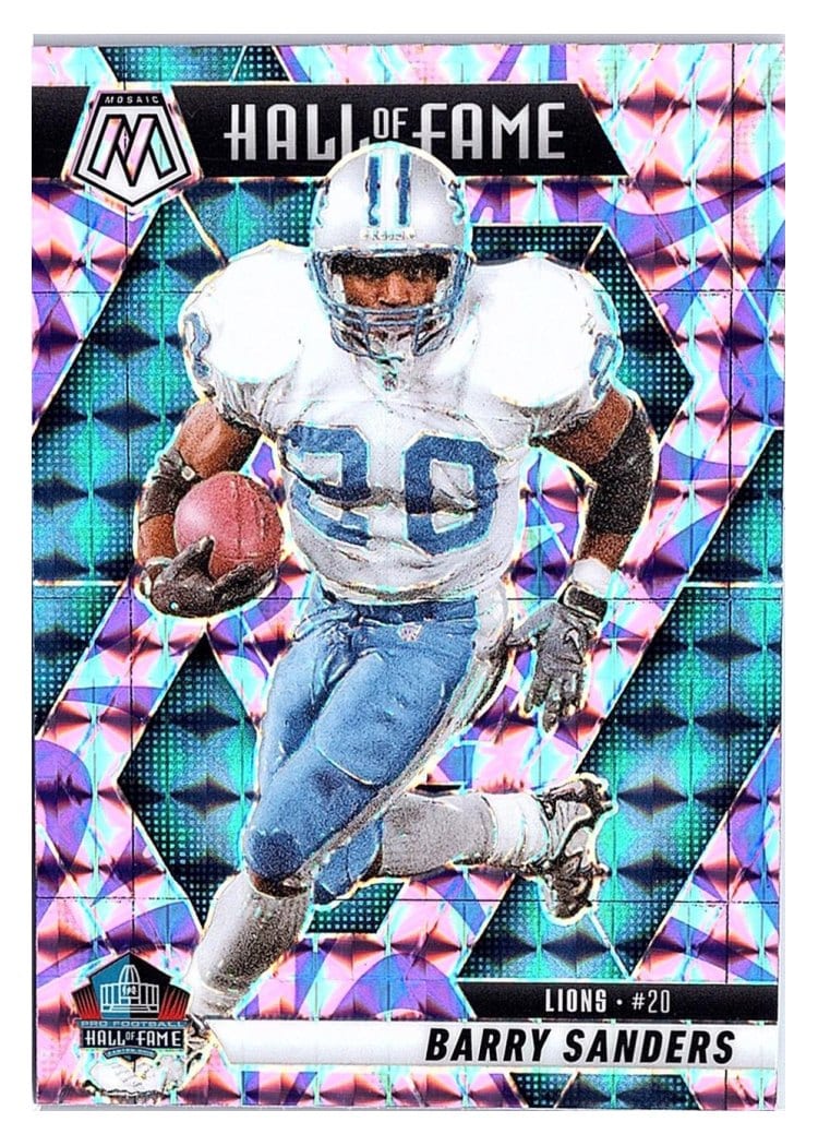 2025 Panini Mosaic Base Set Barry Sanders #291 card