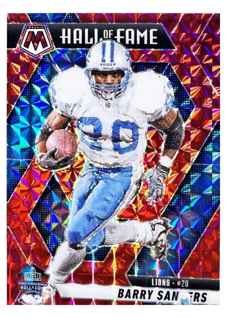 2025 Panini Mosaic Base Set Barry Sanders #291 card