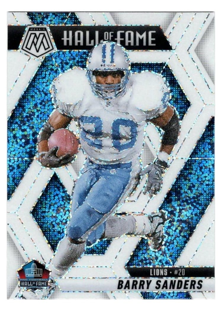 2025 Panini Mosaic Base Set Barry Sanders #291 card