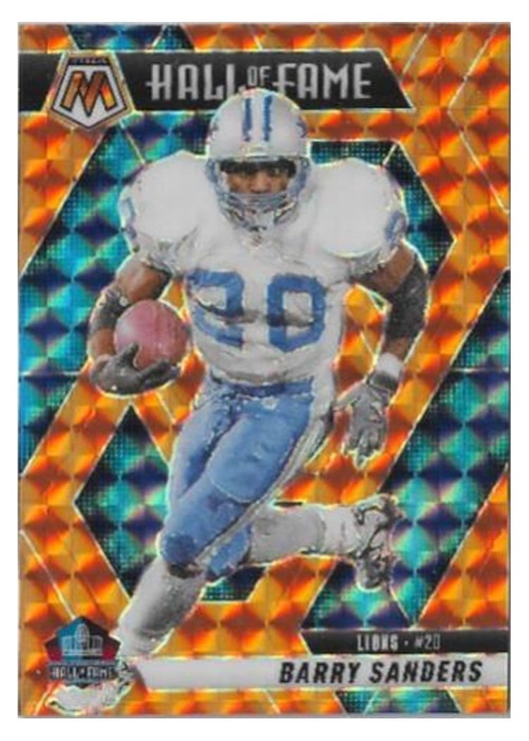 2025 Panini Mosaic Base Set Barry Sanders #291 card