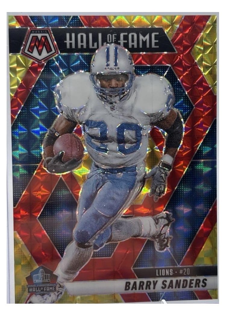 2025 Panini Mosaic Base Set Barry Sanders #291 card