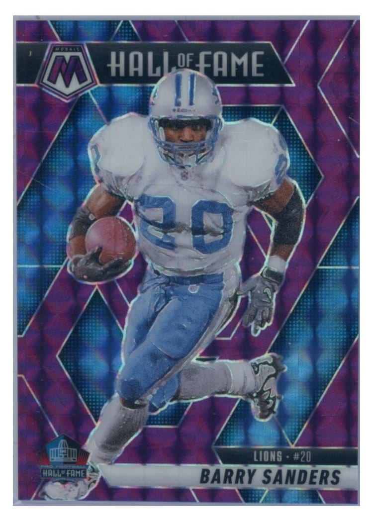 2025 Panini Mosaic Base Set Barry Sanders #291 card