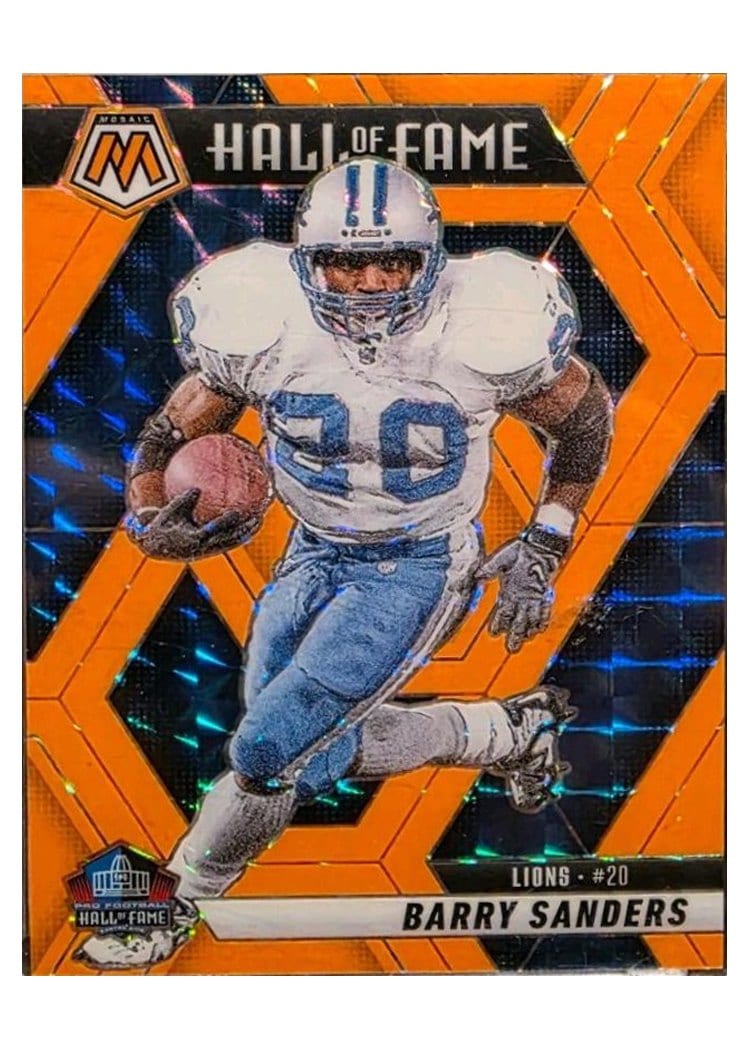 2025 Panini Mosaic Base Set Barry Sanders #291 card