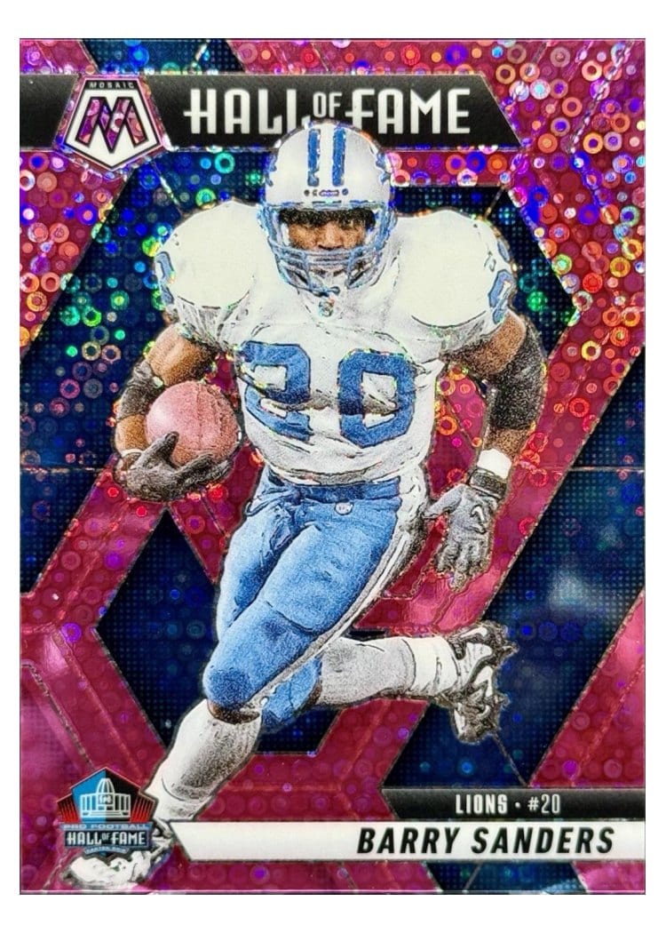 2025 Panini Mosaic Base Set Barry Sanders #291 card