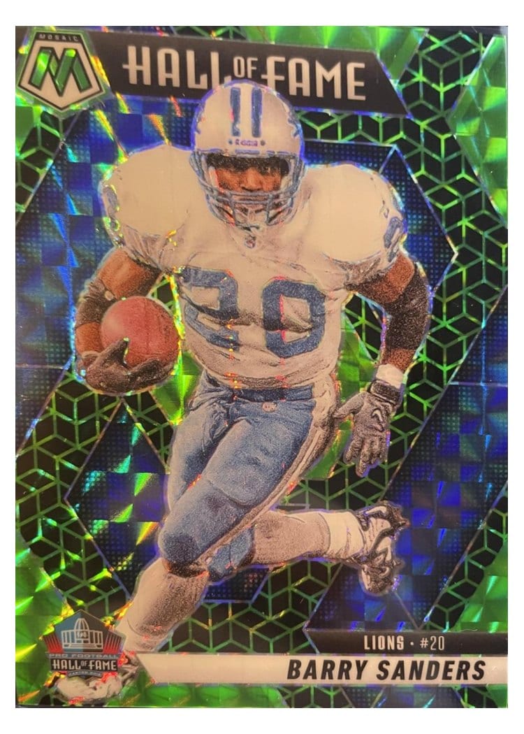 2025 Panini Mosaic Base Set Barry Sanders #291 card