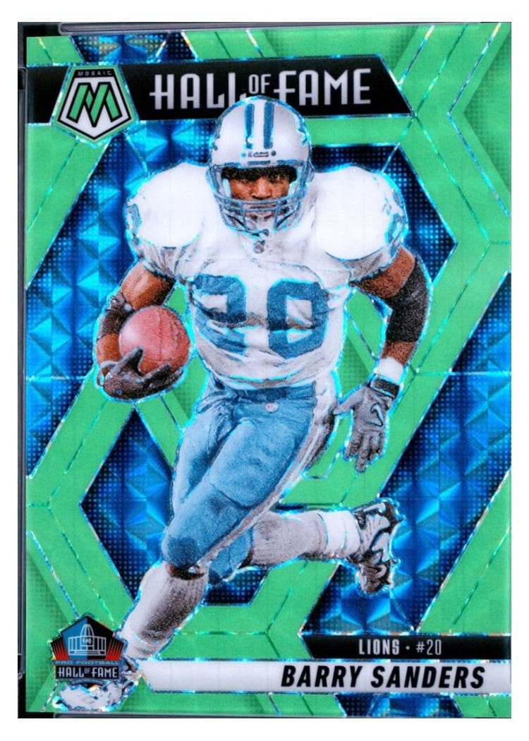 2025 Panini Mosaic Base Set Barry Sanders #291 card