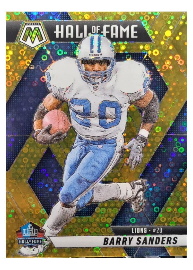 2025 Panini Mosaic Base Set Barry Sanders #291 card