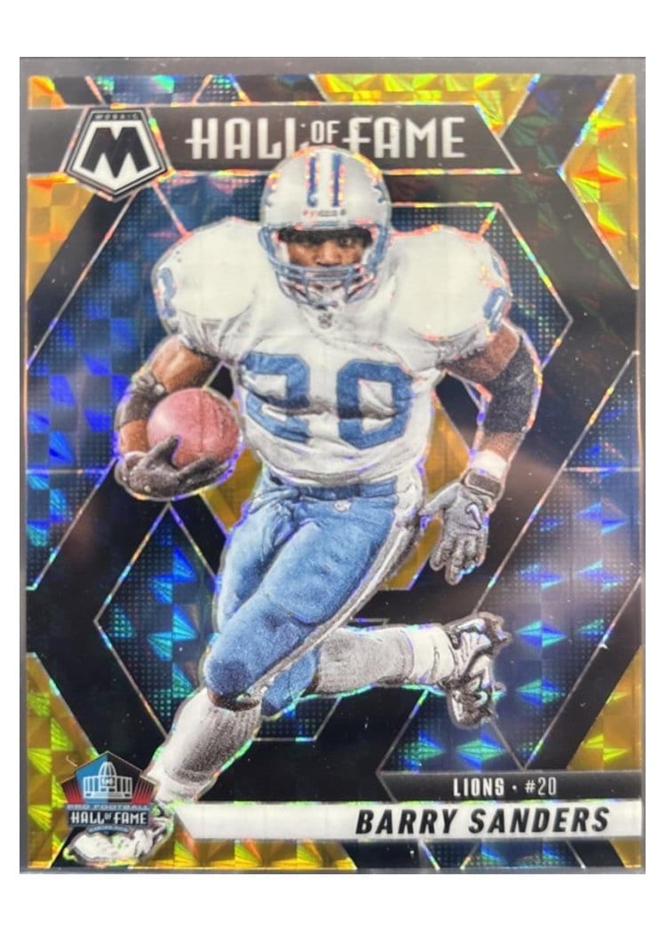 2025 Panini Mosaic Base Set Barry Sanders #291 card