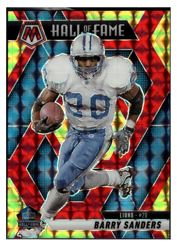 2025 Panini Mosaic Base Set Barry Sanders #291 card