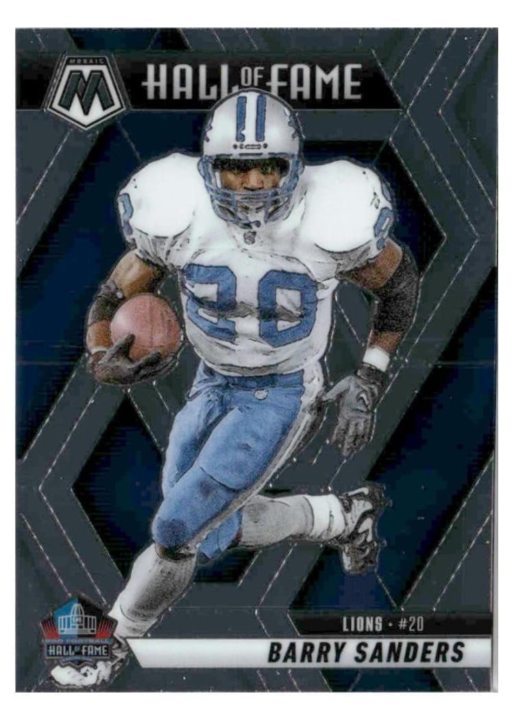 2025 Panini Mosaic Base Set Barry Sanders #291 card