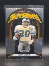 2025 Panini Prizm Black Talismen Barry Sanders #16 card