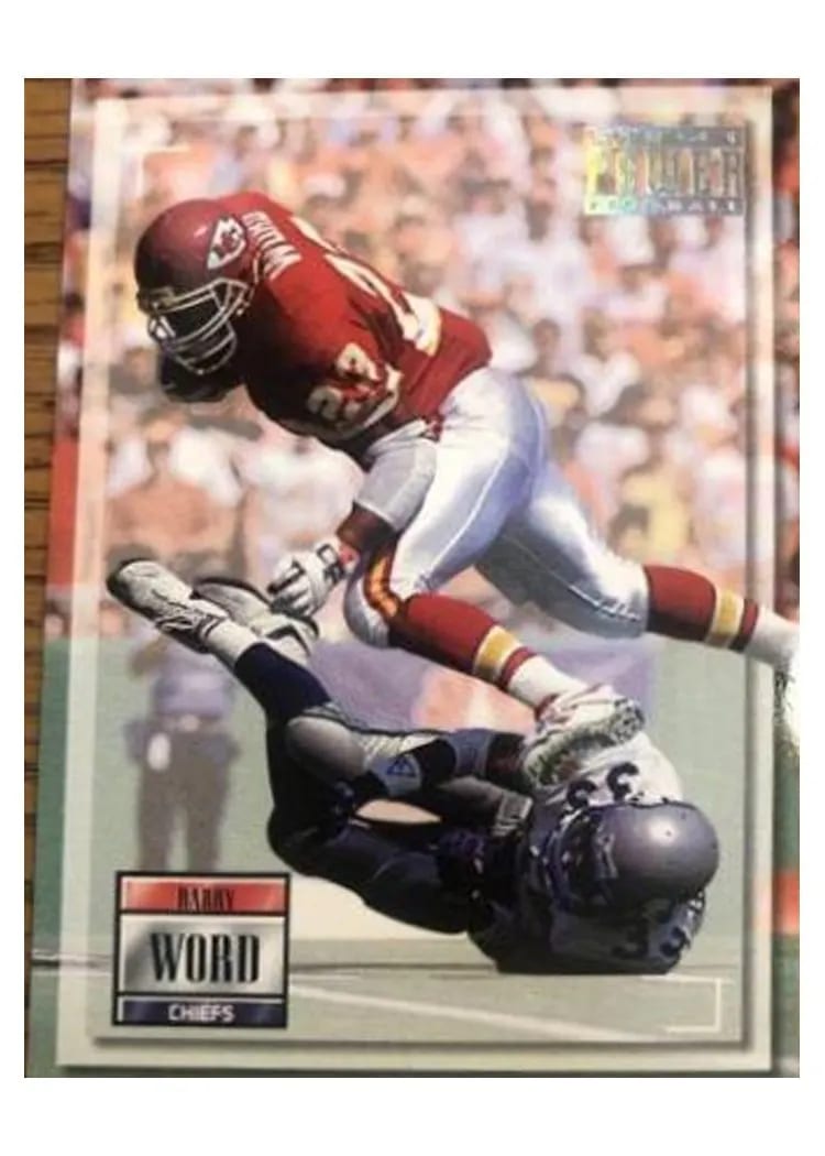 1993 Pro Set Power Barry Word #23 card