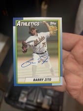 2023 Topps Archives Fan Favorite Autographs Barry Zito #90FF-BZ card