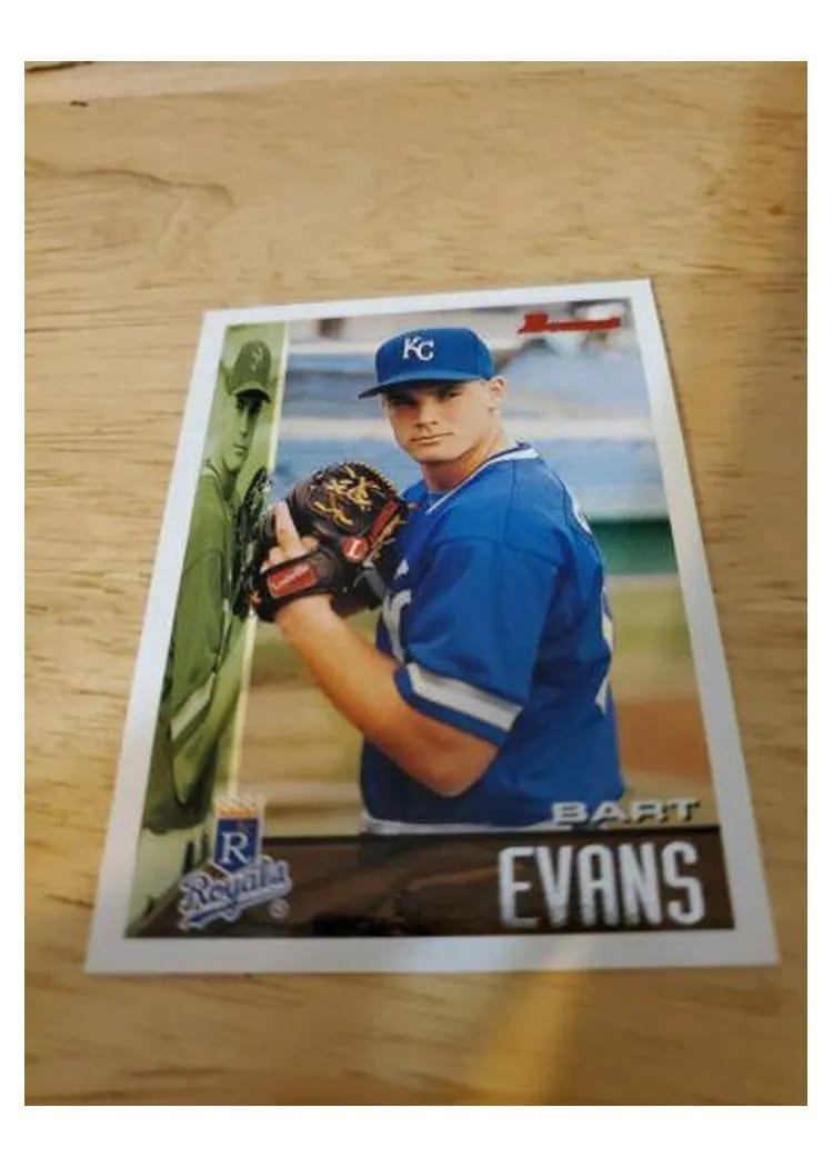 1995 Bowman Bart Evans #35 card
