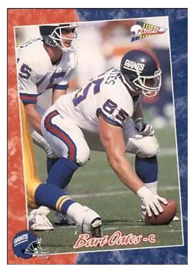 1993 Pacific Bart Oates #51 card