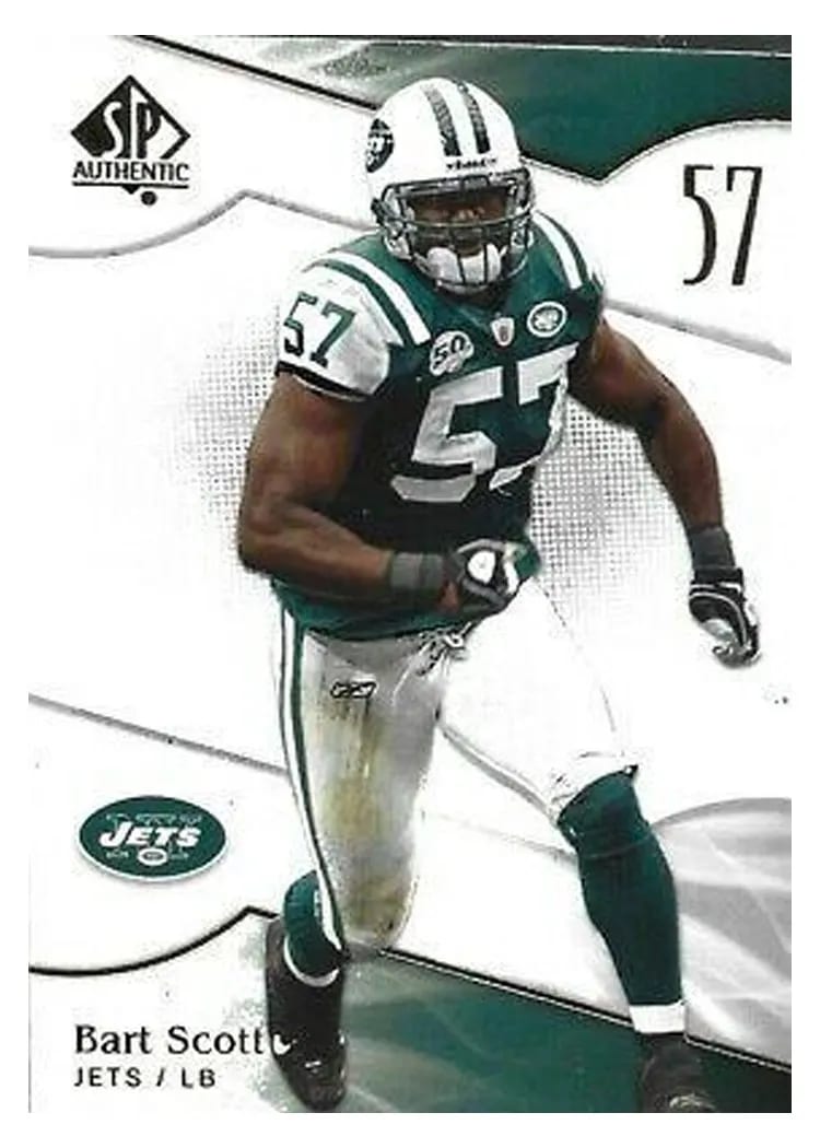 2009 SP Authentic Bart Scott #28 card