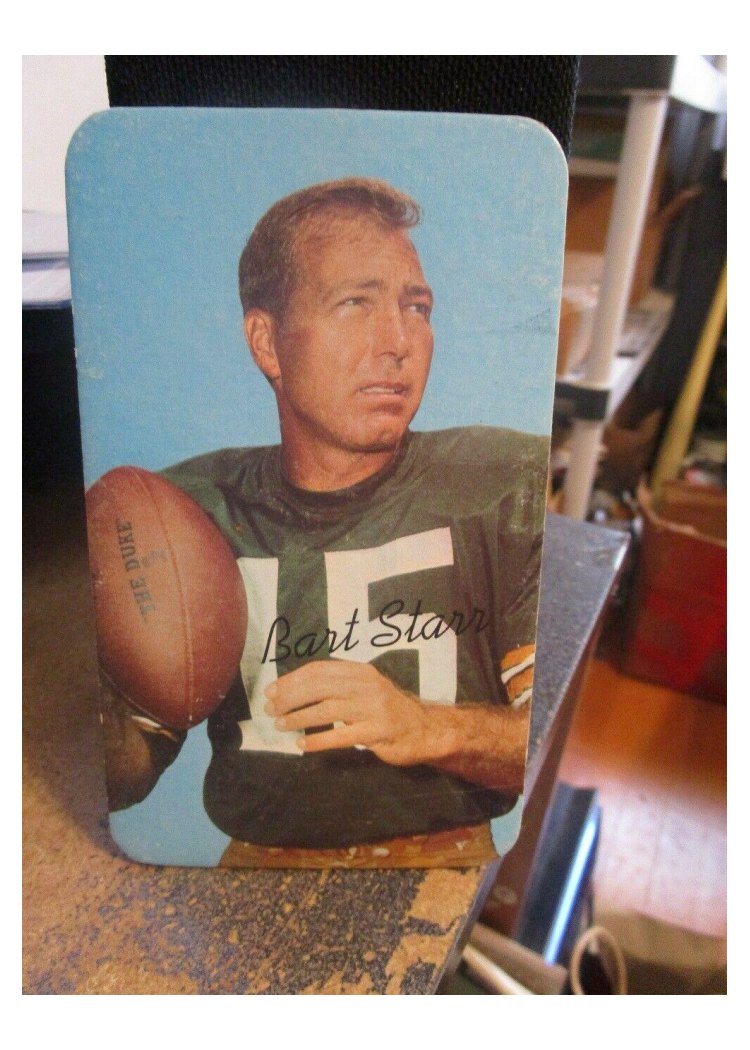 1970 Topps Super Bart Starr #3 card