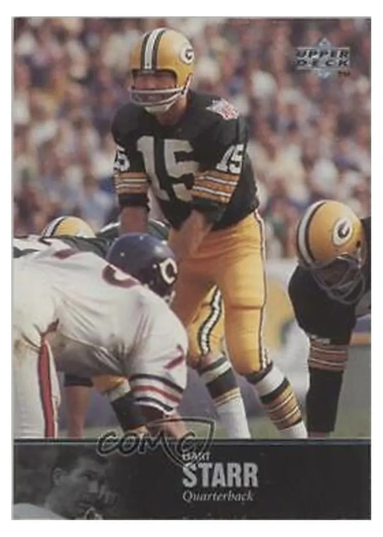 1997 Upper Deck Legends Bart Starr #1 card
