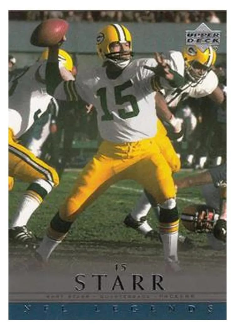 2000 Upper Deck Legends Bart Starr #23 card
