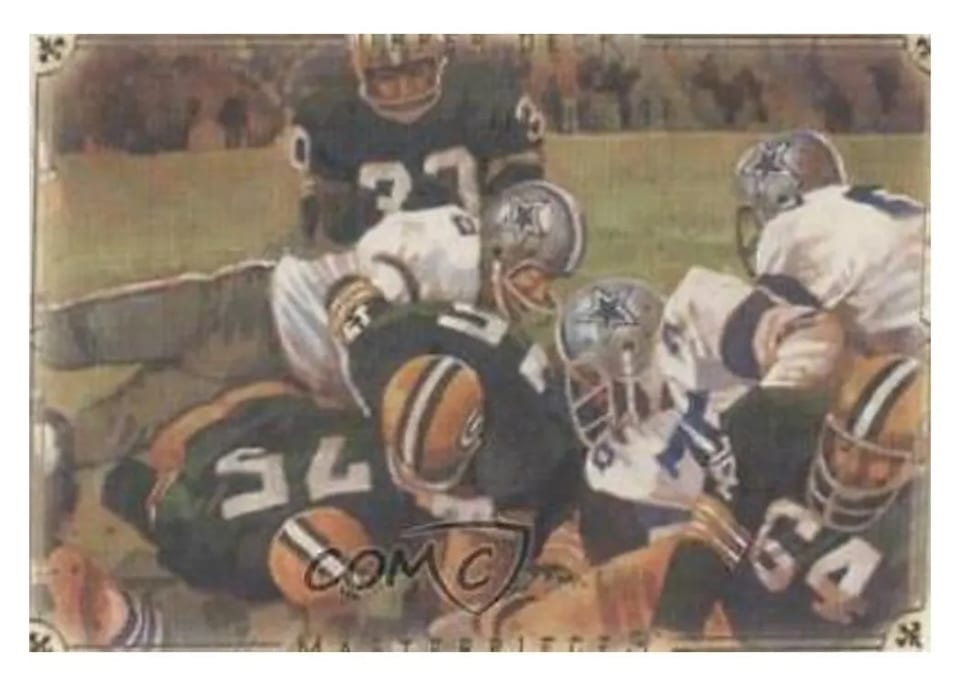 2008 Upper Deck Masterpieces Bart Starr #6 card
