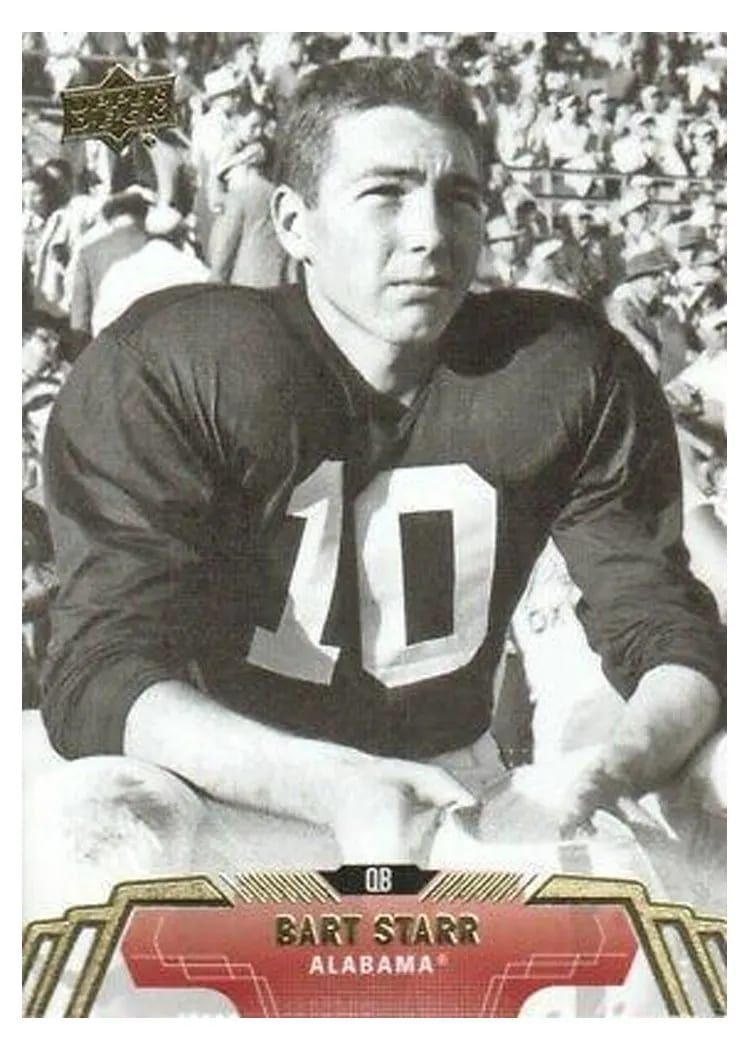 2014 Upper Deck Bart Starr #19 card