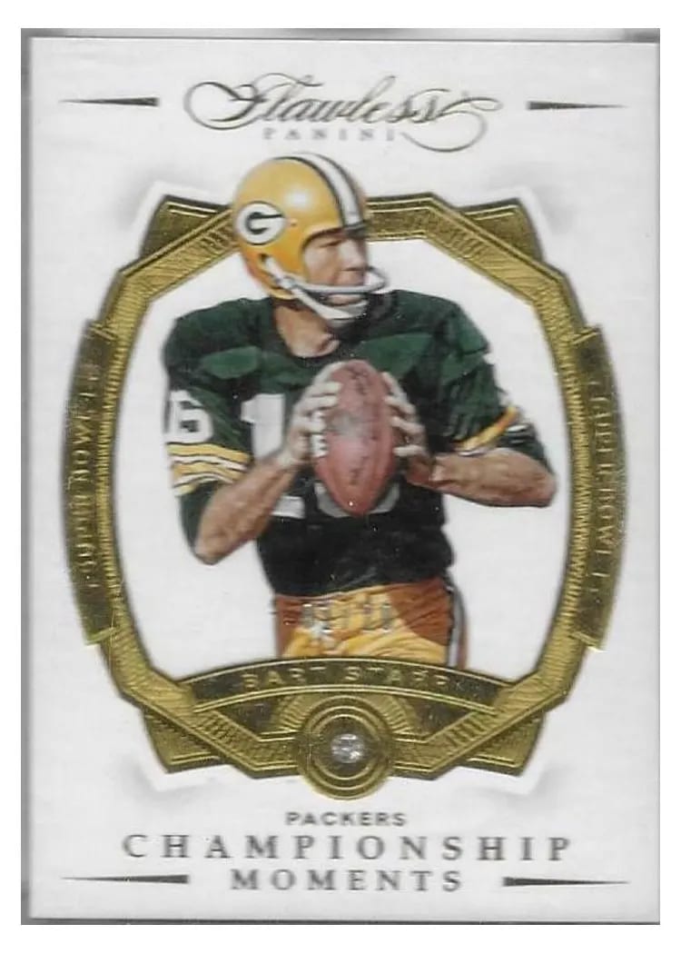 2016 Panini Flawless Bart Starr #136 card