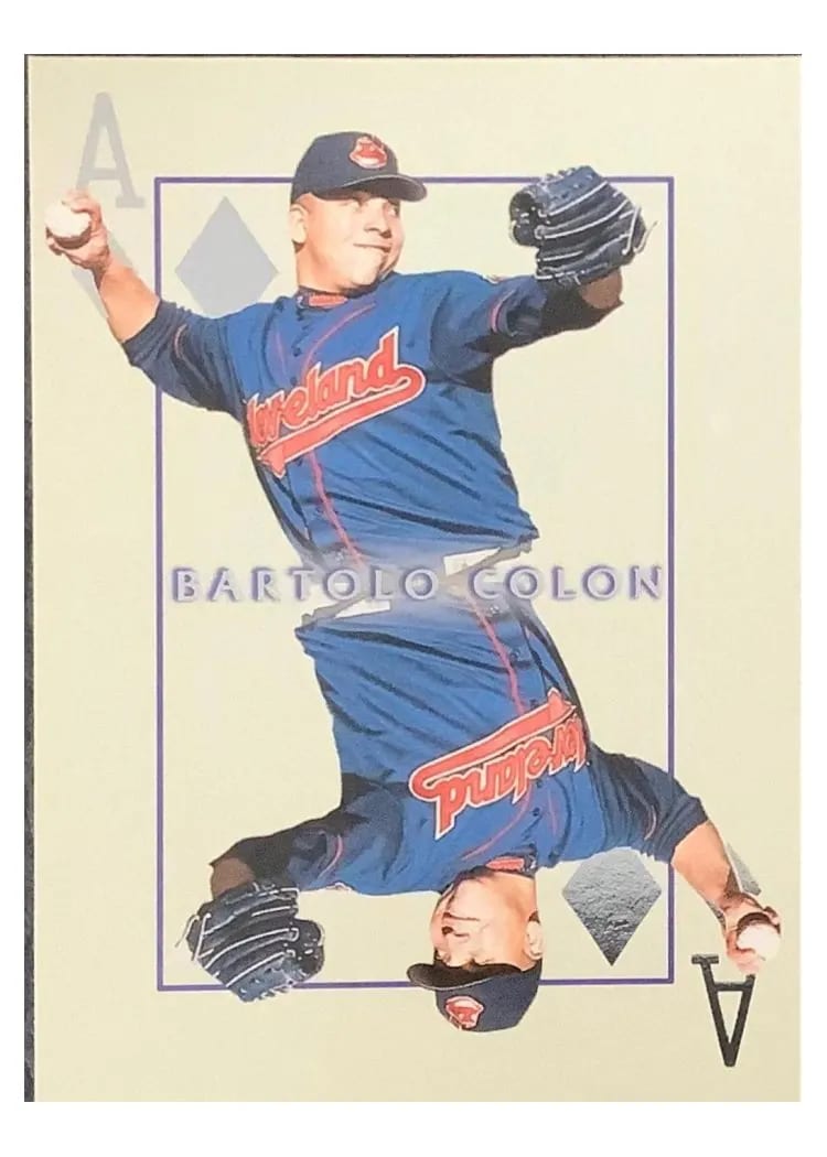 2000 Pacific Invincible Bartolo Colon #8 card