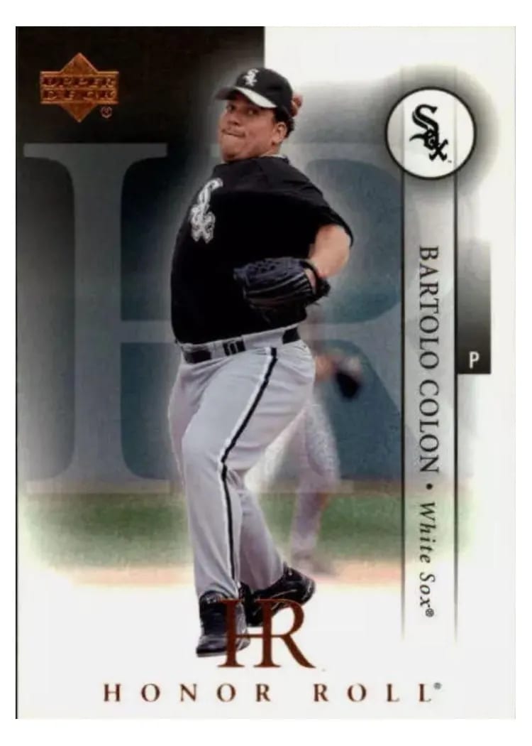 2003 Upper Deck Honor Roll Bartolo Colon #113 card
