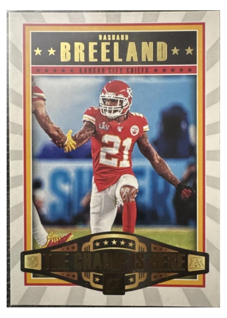 2020 Donruss The Champ is Here Bashaud Breeland #CH-BB card