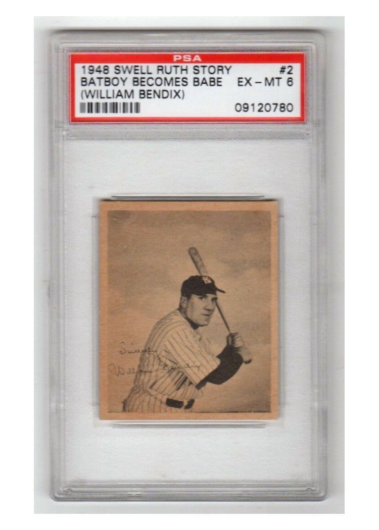 1948 Swell Ruth Story Batboy Becomes the Babe William Bendix #2