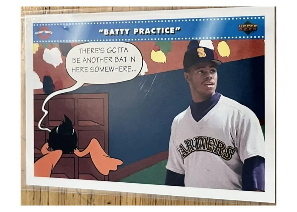 1992 Upper Deck Comic Ball Batty Practice #50