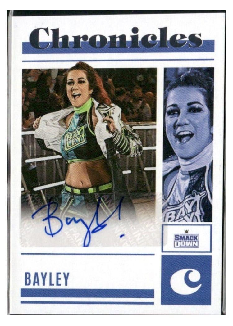 2023 Panini Chronicles WWE Signature Bayley #24 card