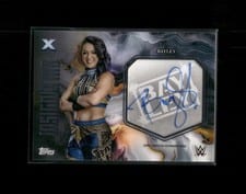 2025 Topps Exalted WWE Wrestling Insignia Ink Bayley #INI-BLY card