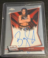 2026 Topps Chrome WWE Red Brand Autographs Bayley #RBA-BAY card