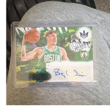 2024-25 Panini Court Kings Fresh Paint Autographs Baylor Scheierman #FP-BAY
