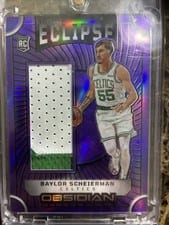 2024-25 Panini Obsidian Eclipse Materials Baylor Scheierman #EM-BSB card