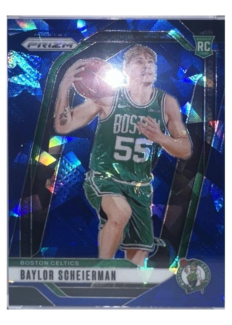 2024-25 Panini Prizm Base Set Baylor Scheierman Wave Blue #236 card
