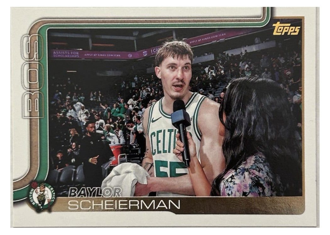 2025-26 Topps Base Set Baylor Scheierman #5 card